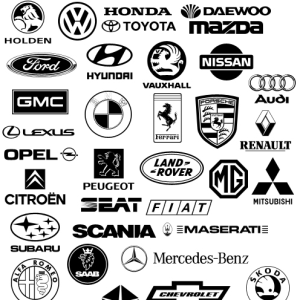 Car Logo Vector Shape (Vehicles) | Custom Shapes for Photoshop