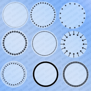 circle photoshop shapes csh download