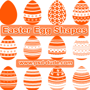 Egg Shapes for Easter