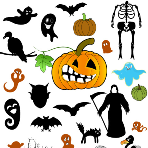 Halloween Brushes and Custom Shapes for Photoshop